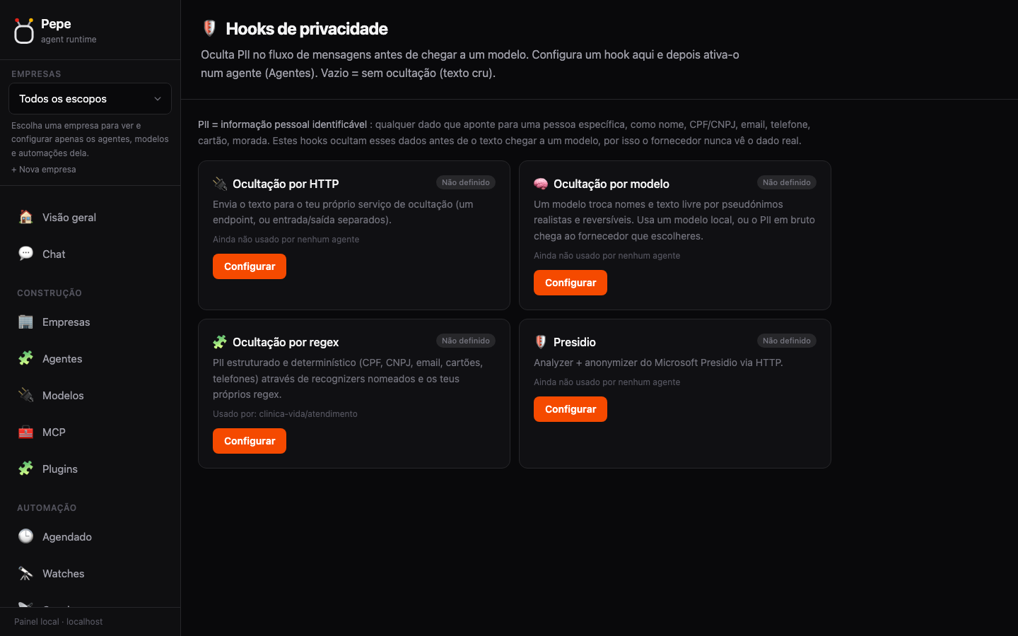 Privacidade desde a conceção